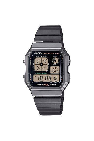 Casio Mens Watch A130wegg-1aef, Quartz, 34mm, 3atm