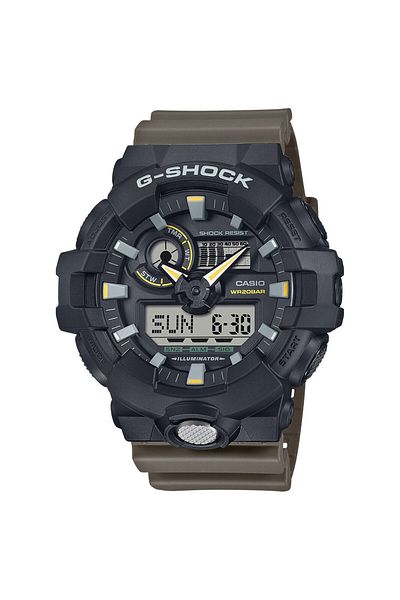 Casio Mens Watch Ga-710tu-1a3er, Quartz, 53mm, 20atm