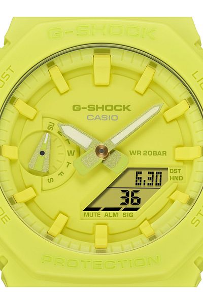 Casio Mens Watch Ga-2100-9a9er, Quartz, 45mm, 20atm