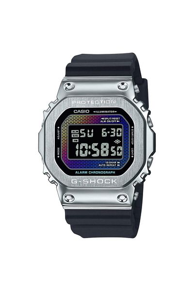 Casio Mens Watch Gm-5600rw-1er, Quartz, 43mm, 20atm