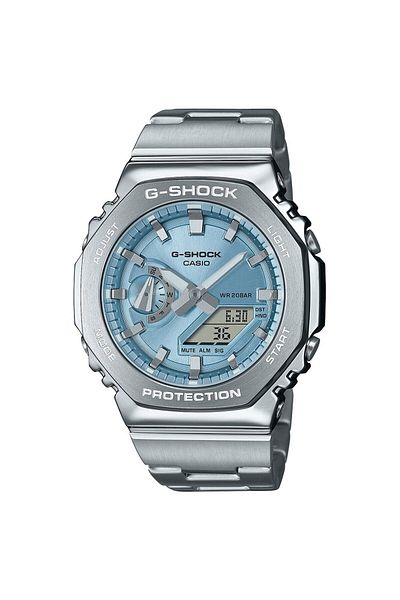 Casio Mens Watch Gm-2110d-2aer, Quartz, 44mm, 20atm