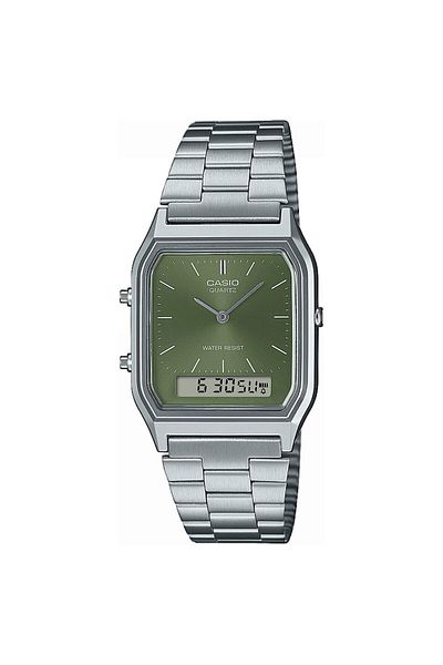 Casio Mens Watch Aq-230a-3amqyes, Quartz, 30mm, 3atm