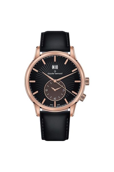 Claude Bernard Mens Watch 62007-37r-nibrr, Quartz, 42mm, 5atm