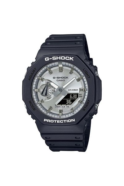 Casio Mens Watch Ga-2100sb-1aer, Quartz, 45mm, 20atm