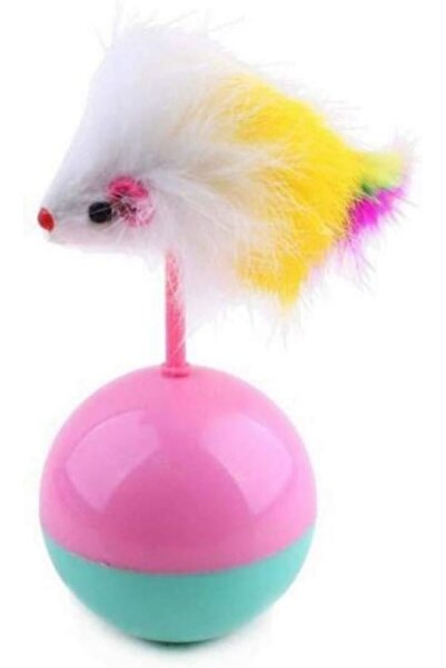 Pet Pretty Cat Toy Hacı Yatmaz with Mouse and Hair