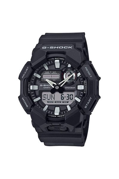 Casio Ανδρικό Ρολόι Casio GA-010-1AER, Quartz, 52mm, 20ATM