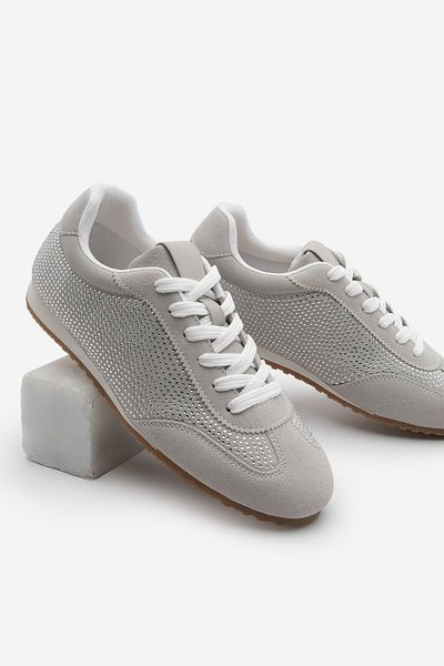 Marjin Pantofi de damă - Pantofi sport Stone, Dorni Gri și Lapte