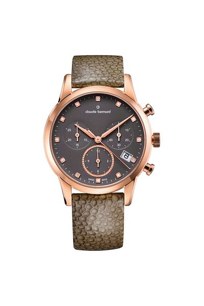 Claude Bernard Ladies Watch 10231-37r-tapr1, Quartz, 35mm, 5atm