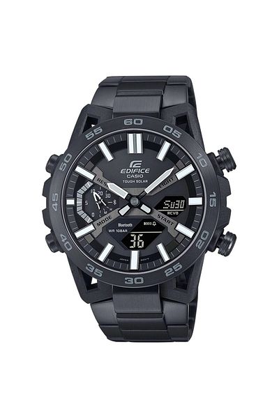Casio Mens Watch Ecb-2000dc-1bef, Quartz, 48mm, 10atm