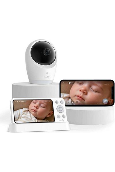 eufy Baby Monitor E 21 by Eufy with 4K Camera Hybrid and App Control