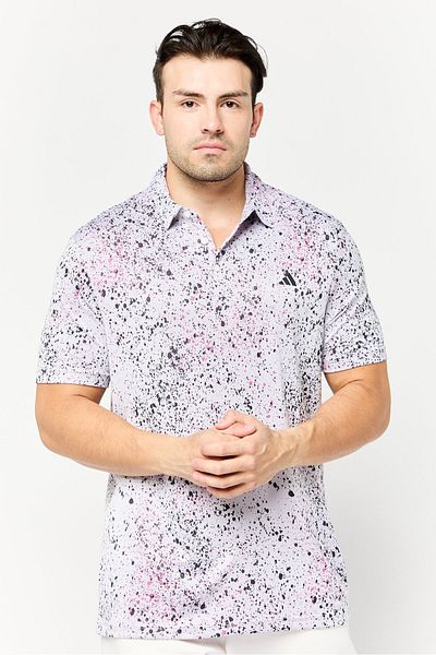adidas Men Sportswear Fit Short Sleeve Outdoor Polo Shirt, Multicolor