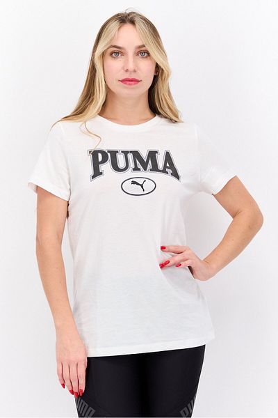 Puma Women Sportswear Fit Short Sleeve Training Top, White