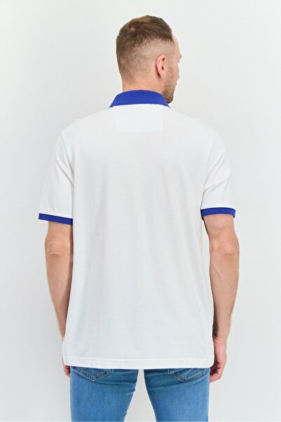 Nautica Men Regular Fit Embroidered Logo Short Sleeves Polo, Navy