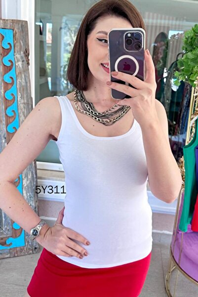 İnce Topuk Full Lycra Viscose Undershirt 5Y311