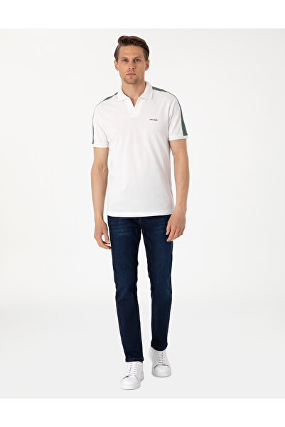 Pierre Cardin Koyu Lacivert Slim Fit Jean Pantolon 50308930-VR100