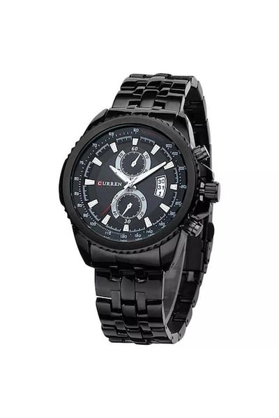 Curren GlobeMaster Men's Watch Black