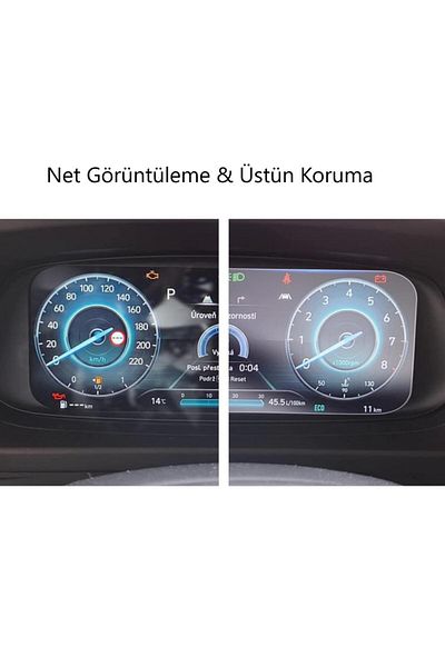 Engo Hyundai I20 10.25 Inch Screen Protector Digital Instrument Nano
