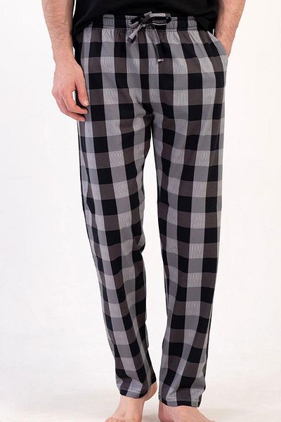 VİENETTA Men's Gray Single Bottom 100% Cotton C3T8N1O904