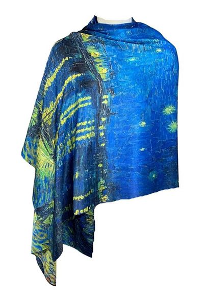 DACSHOP Shawl - Multicolor - Floral