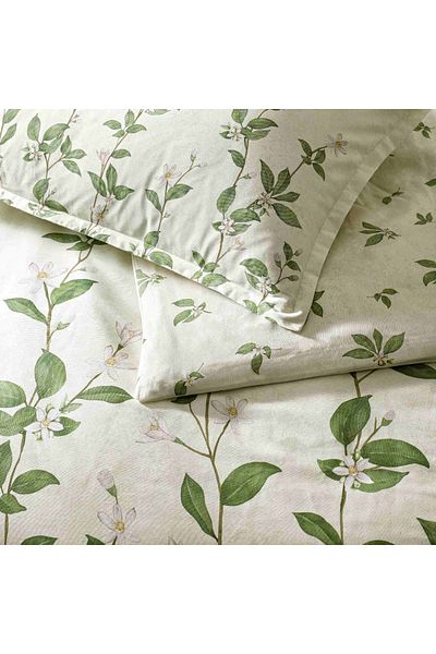 Linens Σετ Παπλωματοθήκη Allday Balsa Cotton Satin Διπλό Κρέμα