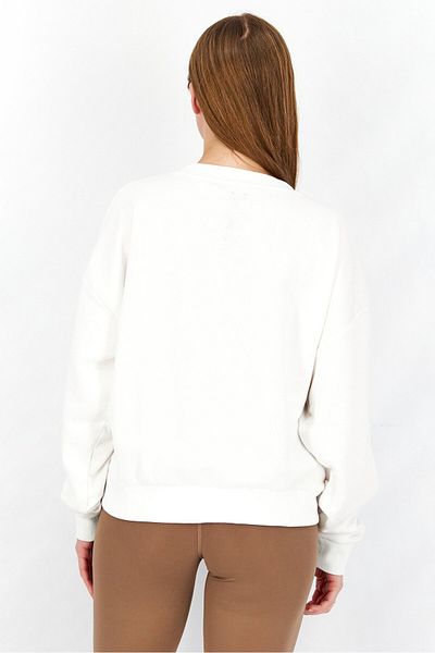 John Richmond Women Sportswear Fit Graphic Print Sweatshirt, White