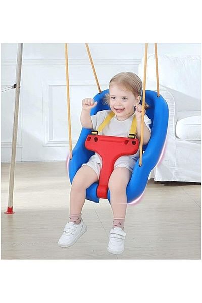 Generic Toddler Swing with Metal Infant Swing Stand with Safety Belt