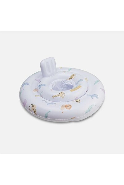 Swim Essentials Wild Life Leopard Bebek Sırt Destekli Yüzme Simidi 1-2 Yaş