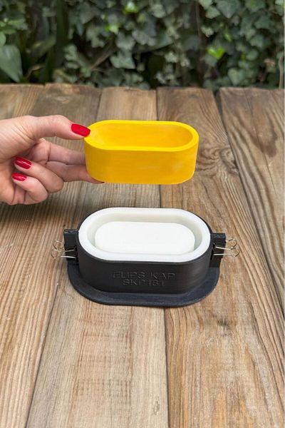 RufusConcept Elips Silicone Cup Mold with Pulley