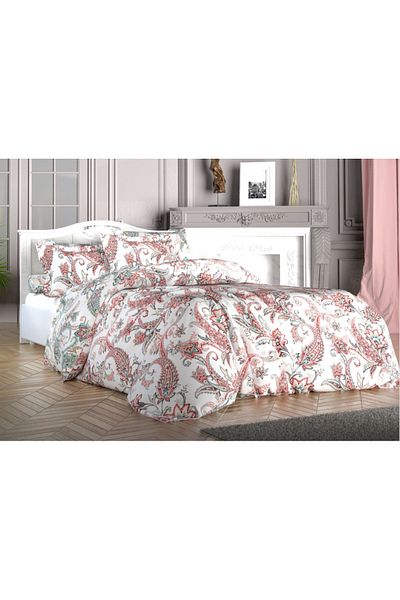 Sinada Double Duvet Cover Set 100% Cotton 62 Wire Fabric (12-25708)