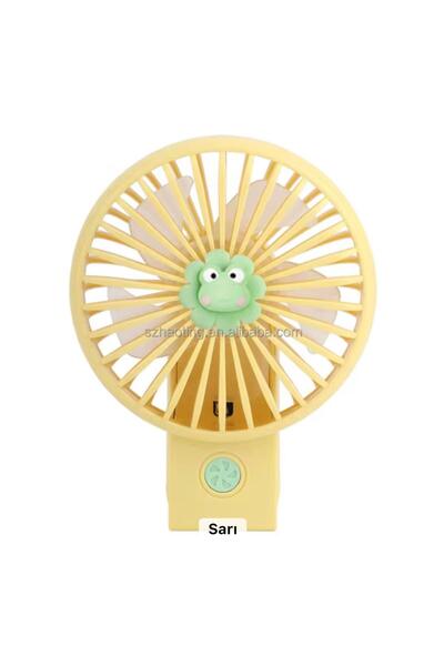 sonx şarjlı katlanabilir el fanı 3 kademe güçlü pervane FAN renkli