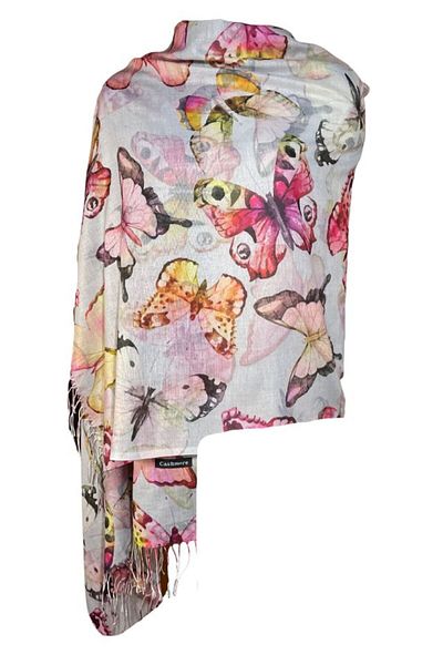 DACSHOP Shawl - Multicolor - Floral
