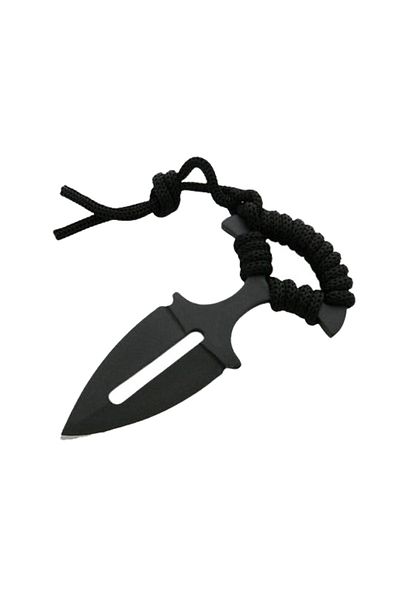 Depox Cuțit tactic IdeallStore®, Spear Commando, 13 cm, negru, teacă inclusă