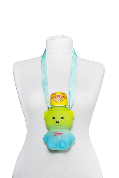 Miabella Home 800ml Bpa Free No School Water Bottle Teddy Bear Water Bottle Flask and Gift Sticker