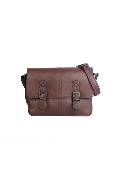 Dran Deri Unisex TokalıTerim Postacı Çanta