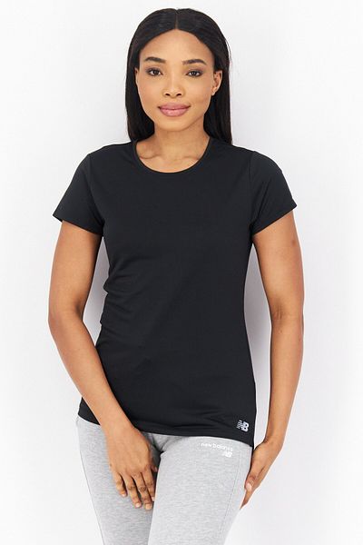 New Balance Women Sportswear Fit Training T Shirt, Black