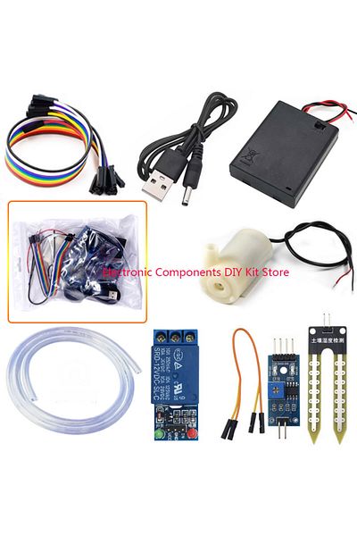 Choice For R3 Automatic Watering Water Pump Automatic Irrigation Module Diy Kit Soil Moisture Detection ...