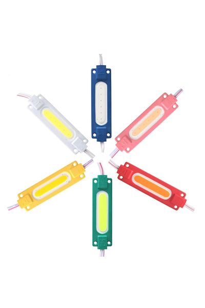 HOSDALY Blue 12V COB LED Modules Advertising Luminous Characters Backlight Modules IP65 Waterproof White Red