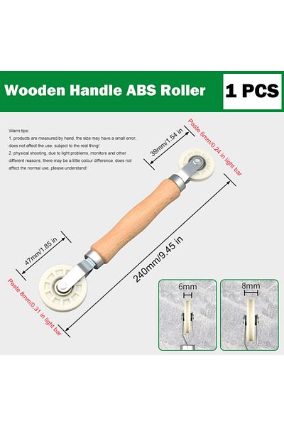Choice Rubber Roller 6-10mm Light Strip Installation Roller Led Strip Light Install Tool Abs Rubber U-groov