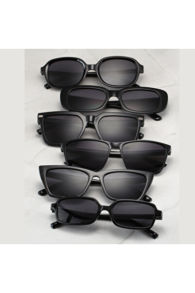 Choice 6 قطع من النظارات الشمسية السوداء متعددة الاستخدامات، نظارات شمسية صيف...