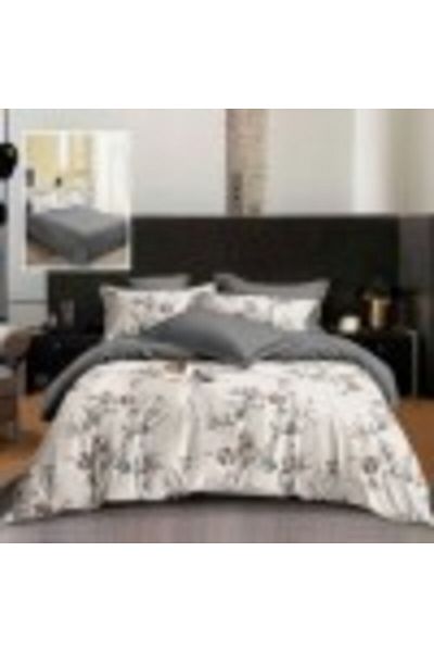 Pucioasa Double Bedding Set - Beige - Cotton–Polyester