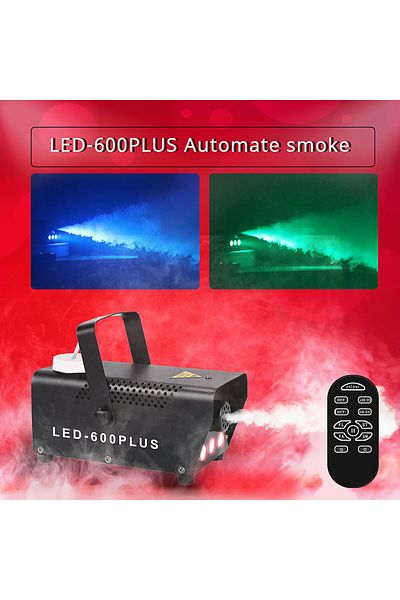 Choice Eu plug Disco Party automatic fog machine LED-600PLUS wedding club fogger DJ remote smoke device