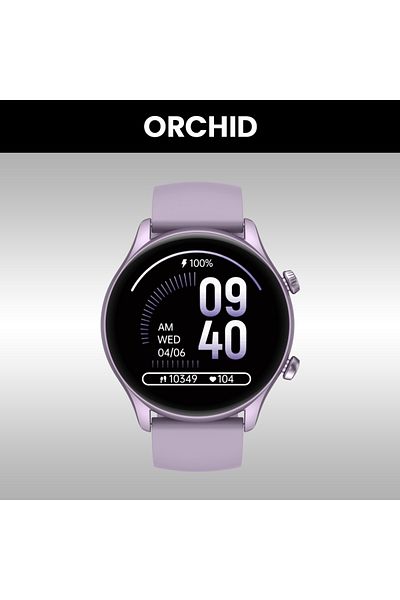 Zeblaze ORCHID New Zeblaze Btalk 3 Plus Voice Calling Smartwatch 1.39'' Large HD Color Display Health Monito