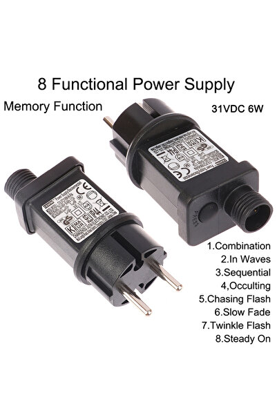 Choice محول تشغيل مصباح LED SELV ذو 8 وظائف من الاتحاد الأوروبي، قطعة واحدة، ...