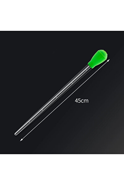 Choice1 أداة تنظيف بسيطة لمغير مياه حوض السمك، أداة تنظيف ماصات خضراء طويلة، ...