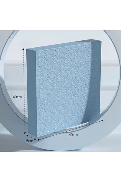 Choice Blue 40x40x5cm Balance Pad, Non-slip Foam Mat & Ankles Knee Pad Cushion For Core Balance And Strengt