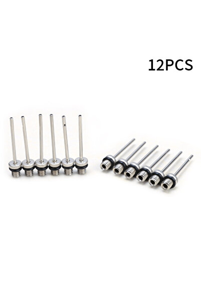 Choice 12 pcs 6/12 Pcs Inflatable Needles Basketball Soccer Volleyball Inflat...