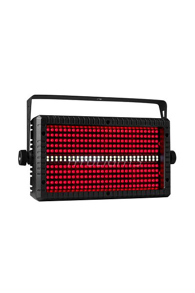 Choice UK Plug 60W Mni LED Strobe RGB 3in1 8 Partition +White 8000K 4Partition DMX Super Bright Dj Wash Ba