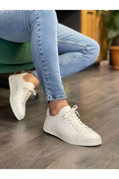 MOR KUNDURA Genuine Leather Daily Use Sneakers Men's Shoes