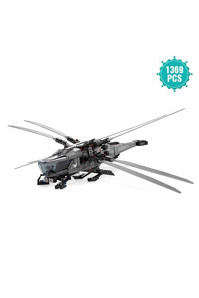 Choice 10327 Icons Royal Technical Dune Atreides Royal Ornithopter Model Building Blocks Fit Set Creative B