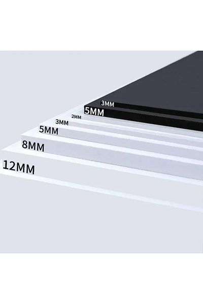 Choice 5pcs White 3mm 5pcs 300x200mm White/black Pvc Foam Board For Diy Building Model Materials Handmade M